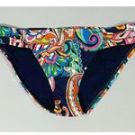 Tommy Bahama Navy Blue Paisley Bikini Bottoms Swimwear Bathing Suit Size S ππΈβ¨ Photo 2