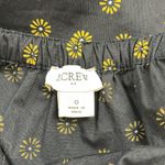 J. Crew Navy Blue and Yellow Printed Cotton Poplin Square Photo 10