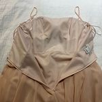 Jenny Yoo  Renee Style Bridesmaid Dress Luxe Chiffon Soft Blush Size 6 Light pink Photo 7