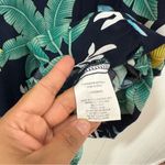 Label Of Love Dress Mini Length Flowy Floral Pattern Blue Size XL Green Photo 1