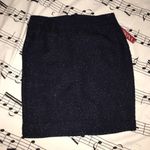 Merona 🎁 Tweed Xavier Navy Pencil Skirt Photo 1