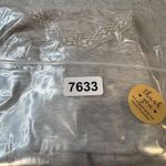 Old Navy Vintage Y2K  Ribbed Tank Top Womens Large Gray Lace Trim Cotton Blend Photo 9