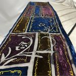 JL Silk blend crushed velvet burnout velour scarf Photo 12