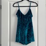 Urban Outfitters  Crushed Velvet Romper Photo 1