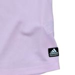 Adidas  Womens Golf Sleeveless Polo Shirt Pink Quarter Zip Size Medium Photo 3