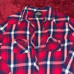 Angie π plaid flannel shirt Photo 1