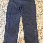 Tangerine  Navy Leggings Photo 0