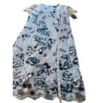 Donna Ricco NWT  Blue Mid Length Floral Lace Dress Photo 5