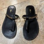 ZARA Black Chain Detail Women's Sandals Photo 0