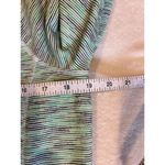 Talbots T BY  Green Navy Mock Zip Activewear Athleisure Women's Medium Petite MP Photo 4