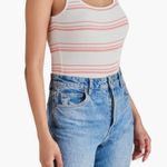 Steve Madden Striped Bodysuit Photo 3