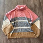 H by Halston  Multicolor Turtleneck Sweater Photo 2