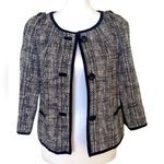 Talbots  Petites Tweed Button Front Cardigan Business Suit Jacket 8P 8 P Photo 0