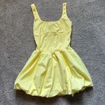 boutique bubble dress Yellow Photo 0