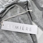 Lumière New Off The Shoulder Sweatshirt Bardot Sweat Top Heather Gray Photo 15