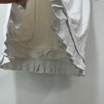 J. McLaughlin  Agnes Skort Small NWT $168 Catalina Ruffle Athletic White Jacquard Photo 2