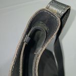 Lucky Brand Pebbled Leather Tote Shoulder Bag Gray Unlined 14x12x6" Photo 11