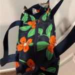 Kate Spade The Little Better Sam Daisy Vines Medium Tote‎ Rich Navy Multicolor J Photo 9