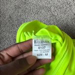 Elleven Neon Yellow Two Piece Skirt Set Outfit SIZE M Size M Photo 2