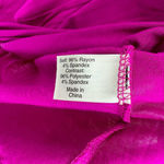 Lane Bryant  size 14/16 cold shoulder short sleeve‎ top eyelet sleeves and neck Photo 5