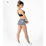 The Barbell Cartel Women’s Black & White Houndstooth Comp Short 2.5” Photo 9