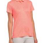 Nike  Womens Golf Icon Dri Fit Polo Coral Size Large Photo 1