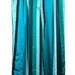 Worthington Wide Leg Dress Pants Size 12P 32x29 Career Office Green Striped Photo 0