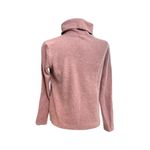 Babaton Aritzia |  Pink Knit Cotton Blend Turtleneck Pullover Long Sleeve Small Photo 2