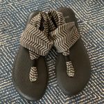 Sanuk  sandals yoga size seven stripe line yoga sling Photo 0