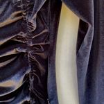 Princess Polly Womens Size 4 black velvet embers mini dress Photo 6