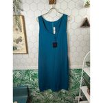 St. John  Collection Studded Wool Blend Dress in Baltic Blue - Size - 12 - NWT Photo 6