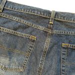 Ralph Lauren POLO Jeans Company 90s Racer Knee Denim Skirt Flag Logo, Sz 12 Photo 6