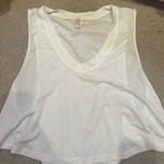 Free People  Movement White Tank Top Photo 0