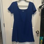 Isabel Maternity by Ingrid & Isabel Blue Athletic Mini Dress Short Sleeve Size undefined Photo 4