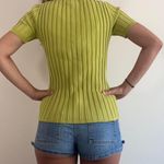 Prominence Citron Green Knit Top Photo 4