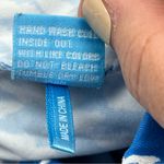 J. McLaughlin Active Golf Skort XS Blue White Catalina Cloth Pull-On *FLAWED Photo 2