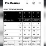 The Kooples Check-Pattern Wool-Blend Trousers FR Size 36/US 4 NWT Black/White Photo 14