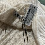 ZARA NWT RIPPED KNIT CAPE Cardigan Neck Warmer Photo 8
