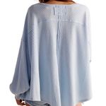 Free People  waffle knit long sleeve top Photo 1