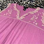 2X pink embroidered blouse Photo 1