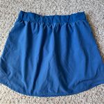 Telluride Clothing Co Women Active Skort Large Blue Zipper Pocket Stretch Skirt Photo 5