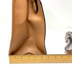 Faux leather top handle with crossbody strap Photo 15