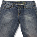 Mango Jeans Size 8 Miriam MNG Jeans Skinny Ankle Zip Women's Blue Denim Pants Low Rise Photo 2