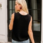 Gentle Fawn Dunbar Sleeveless Knit Tank - Black XS NWT New Blouse Fall Photo Photo 3