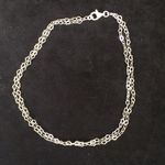 10” Heart 💞 Double Chain Anklet Photo 0
