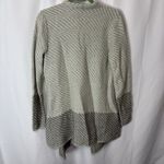Lucky Brand NWT Open Front Cardigan Draped Knit Sweater Herringbone S Boho Photo 9