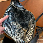 Vera Bradley Gallatin Leather quilted Carryall crossbody back black Photo 1