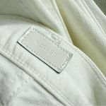 MOTHER High Waisted Rider Ankle White Jeans Size 27 Photo 4