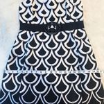 Talbots  Sleeveless Linen Dress A-Line Ombre Brown Ivory Print Size‎ 6 Petite Photo 12