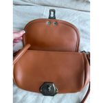Vintage Glove Hankercheif Purse Bag Pocketbook Brown Photo 3